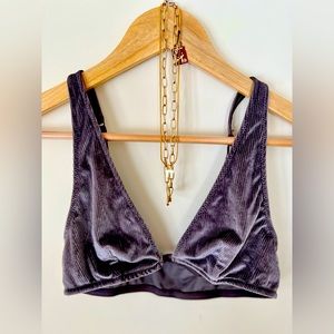 Shimmering Out From Under Bralette by Urban Outfitters.